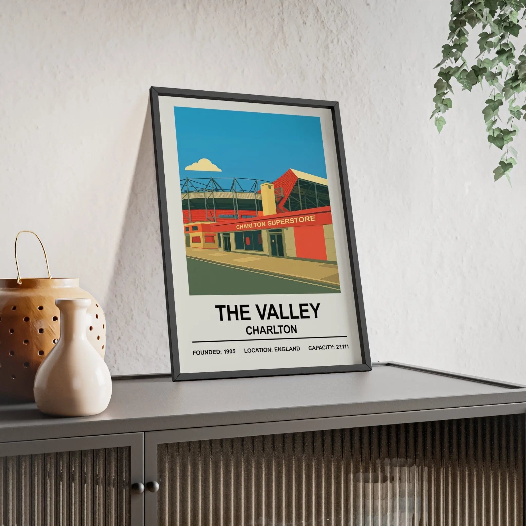 Charlton The Valley Stadium Print