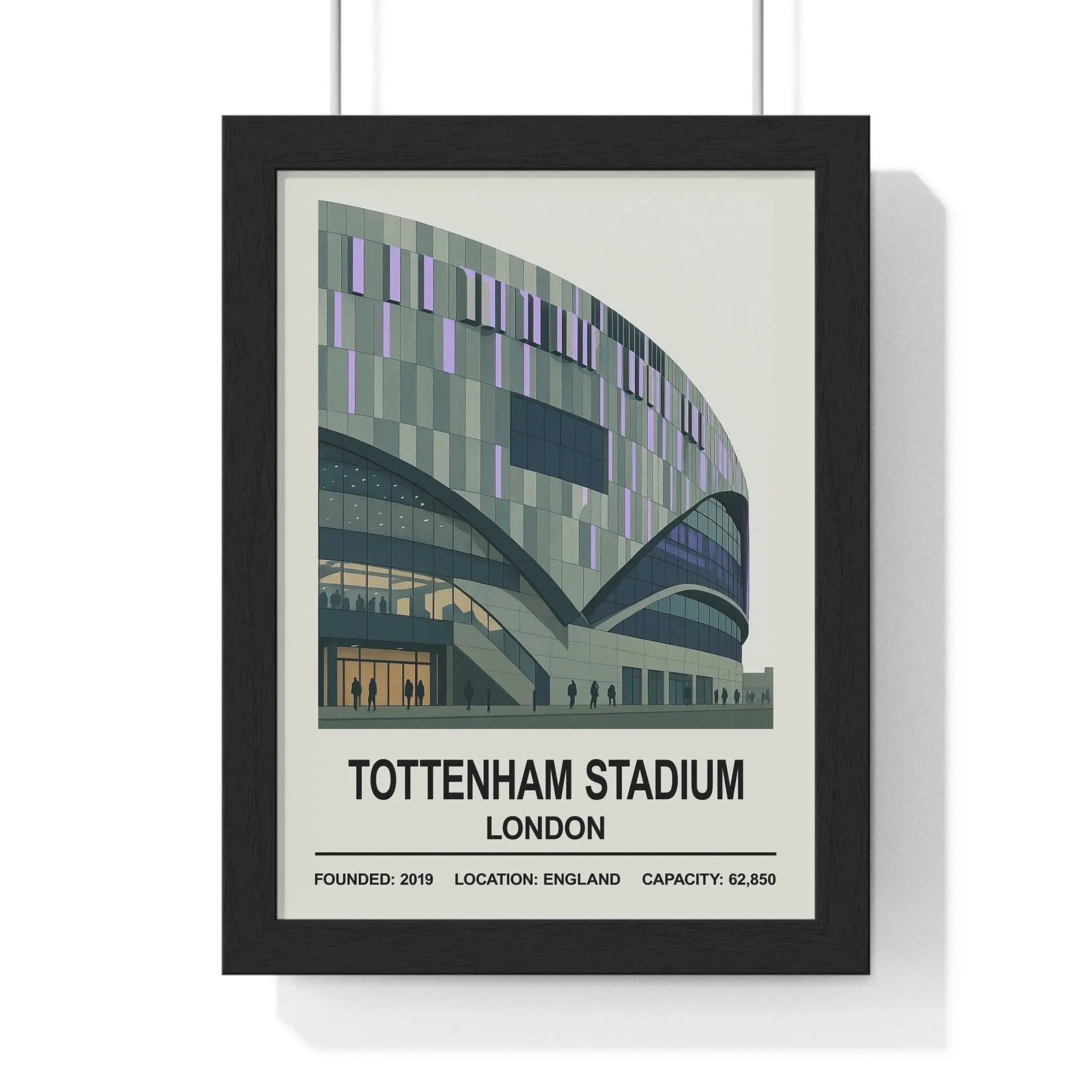 Tottenham Hotspur Stadium Poster Print