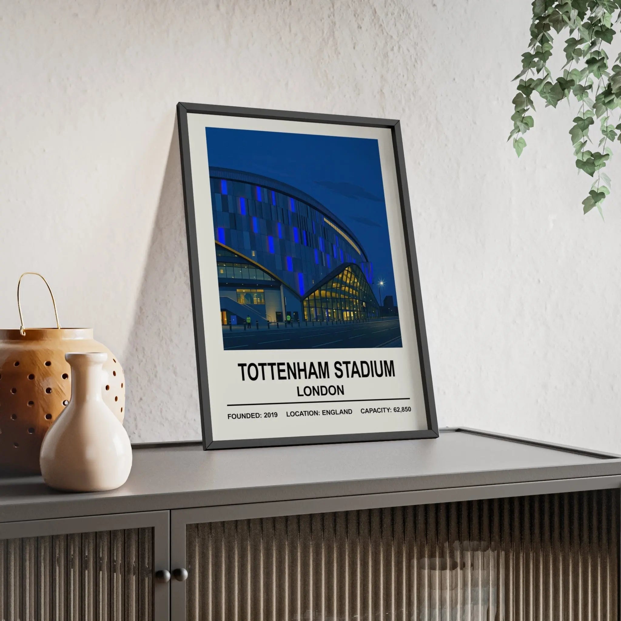 Tottenham Stadium Night Edition Stadium Print
