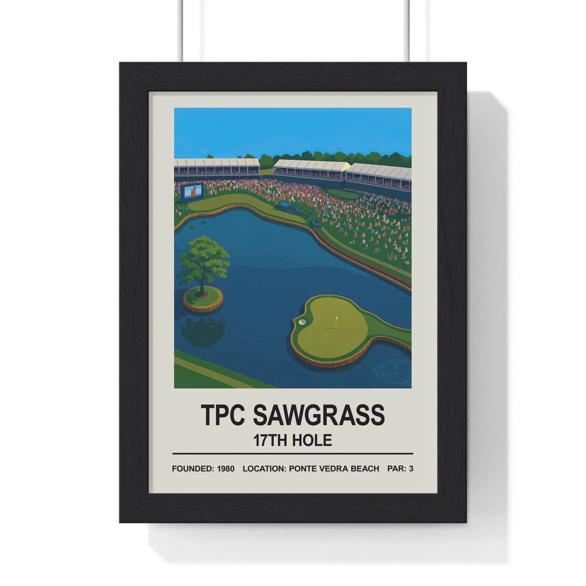 TPC Sawgrass 17th Hole Print