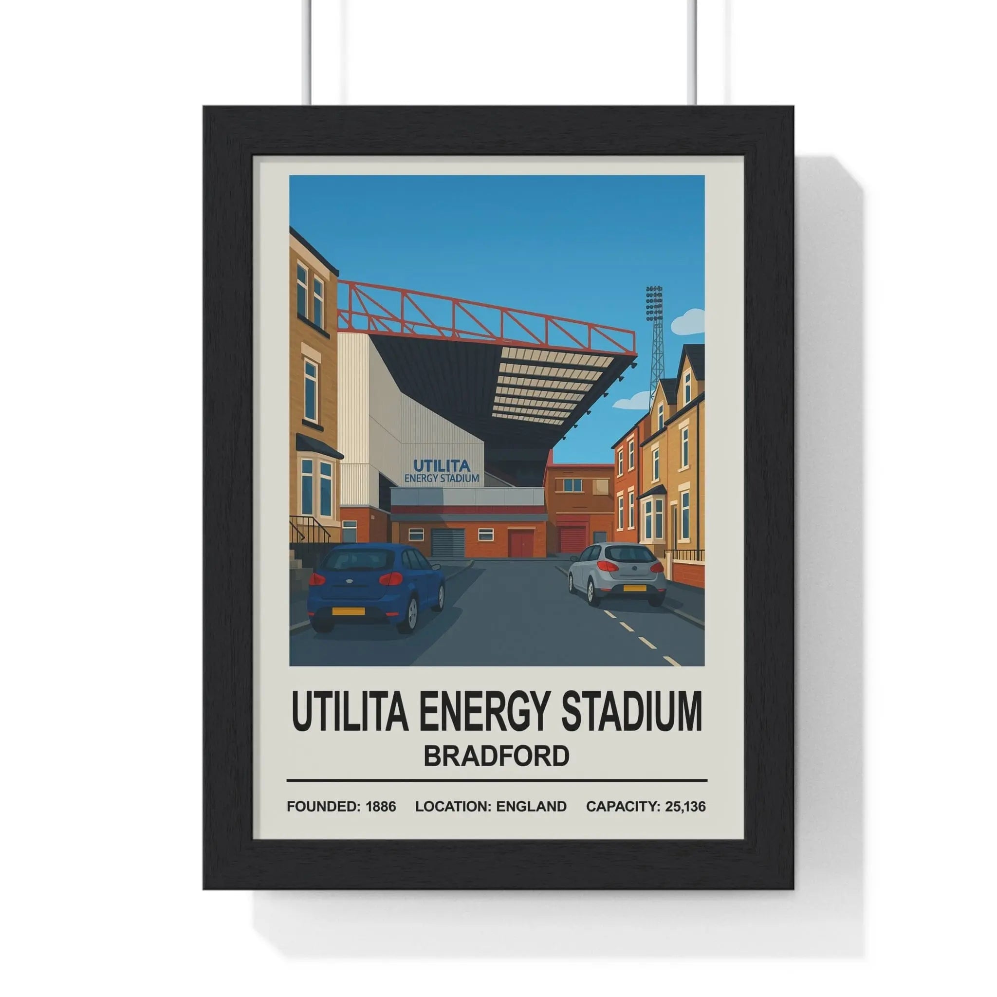 Bradford City Utilita Energy Stadium Print