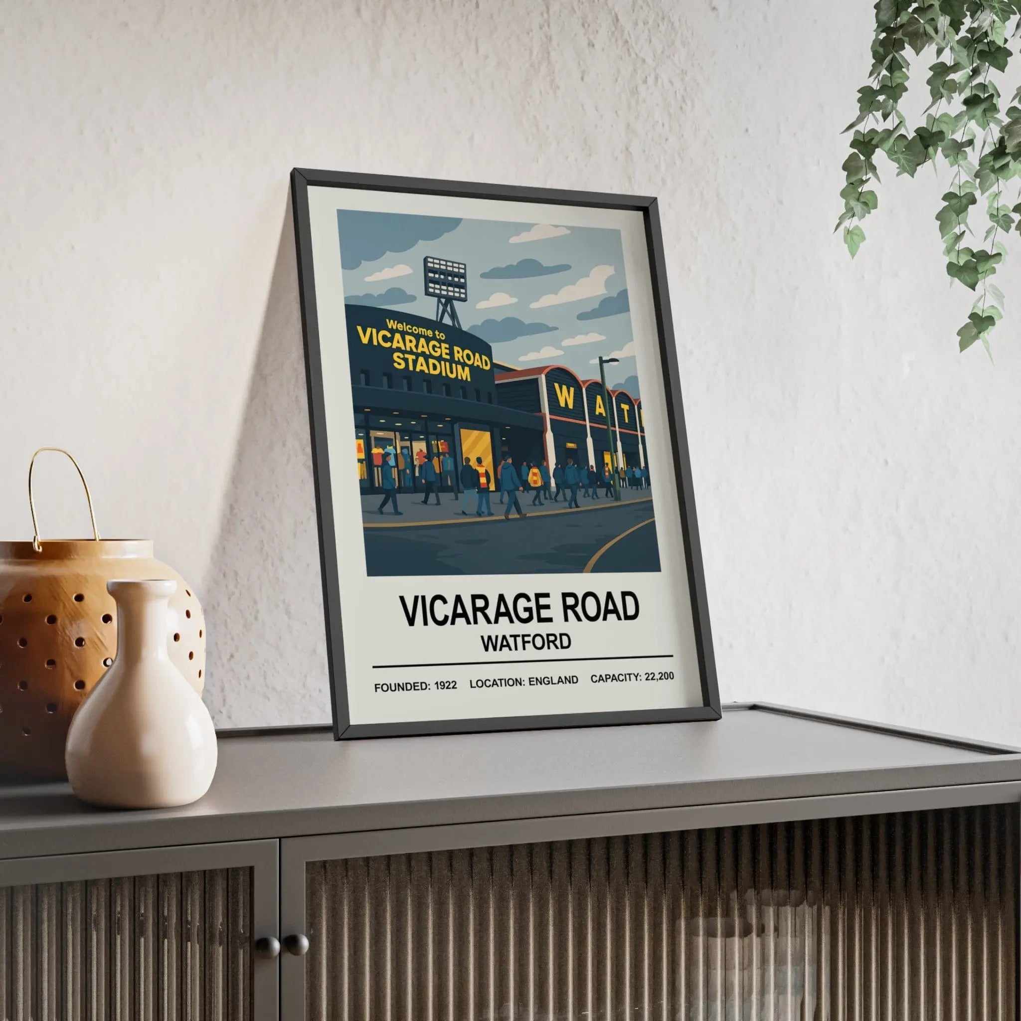 Watford Vicarage Road Stadium Print