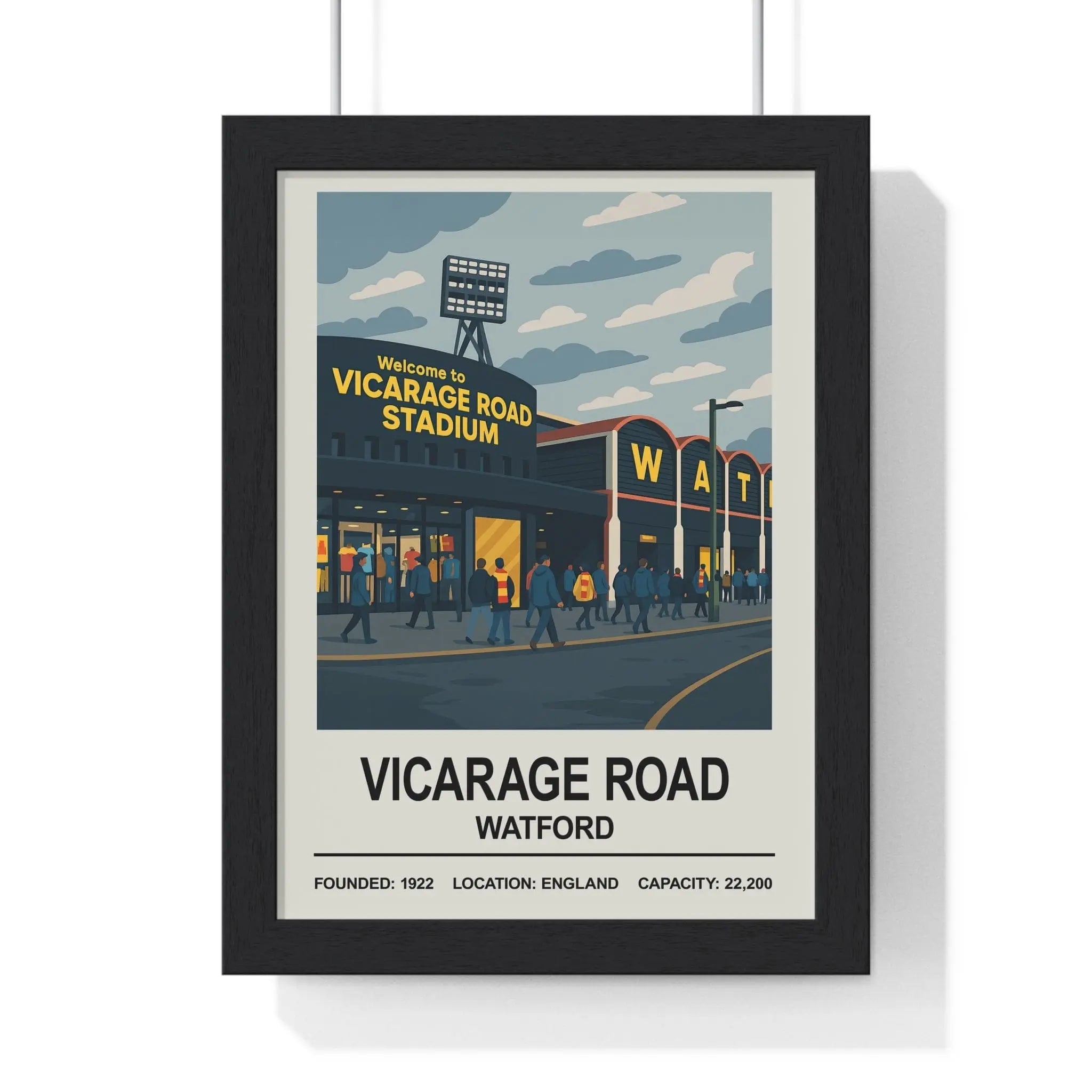 Watford Vicarage Road Stadium Print