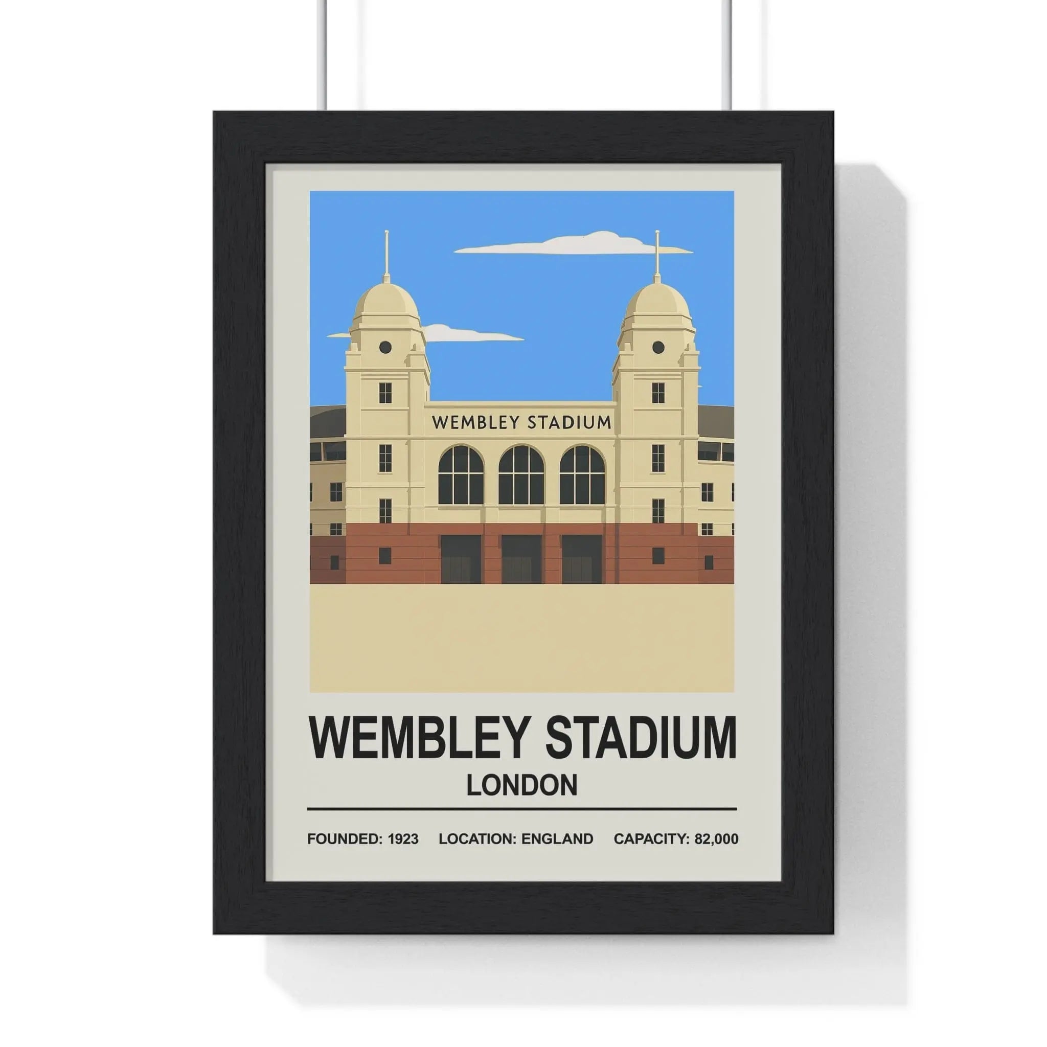 Wembley Stadium Poster Print