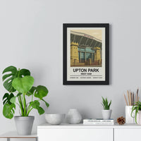 West Ham Upton Park & Boleyn Ground Stadium Print