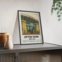 West Ham Upton Park & Boleyn Ground Stadium Print