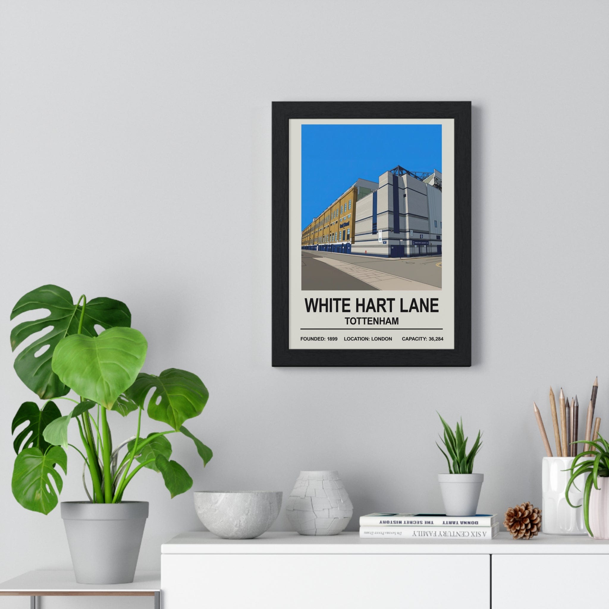 Tottenham White Hart Lane Exterior Print