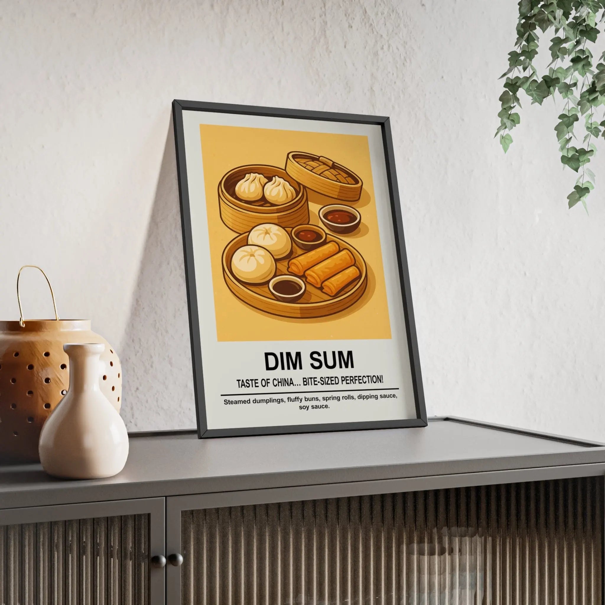Dim Sum Wall Art – Chinese Kitchen & Dining Room Print