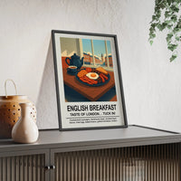 English Breakfast Wall Art – London Kitchen & Dining Room Print