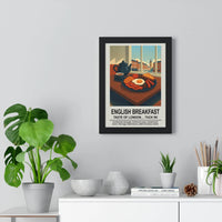 English Breakfast Wall Art – London Kitchen & Dining Room Print