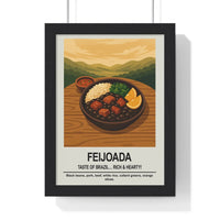 Feijoada Kitchen Wall Art – Brazilian Food Poster Print