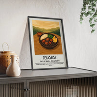Feijoada Kitchen Wall Art – Brazilian Food Poster Print