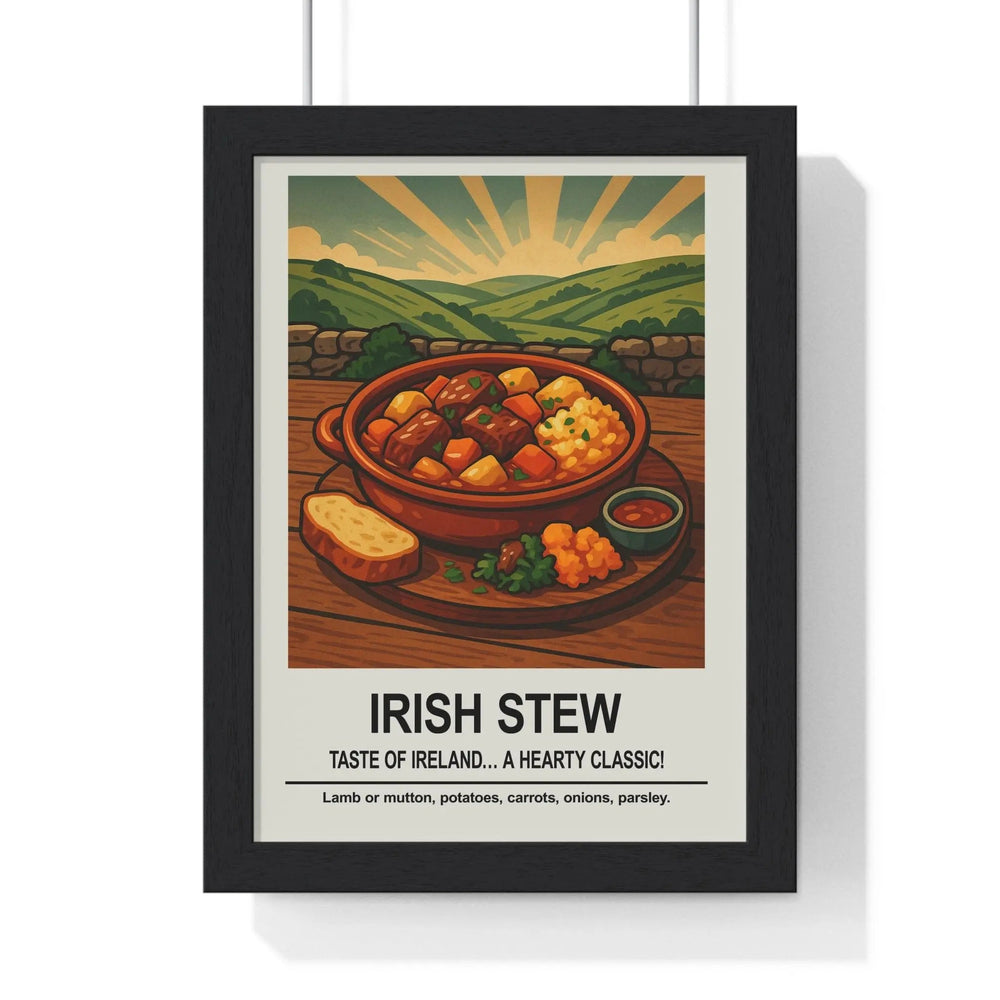 Irish Stew Poster | Traditional Irish Kitchen Wall Art