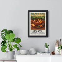 Irish Stew Poster | Traditional Irish Kitchen Wall Art