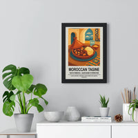 Moroccan Tagine Kitchen Wall Art – World Food Poster Print
