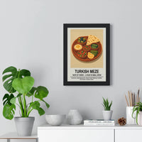 Turkish Meze Kitchen Wall Art – World Food Poster Print
