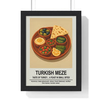 Turkish Meze Kitchen Wall Art – World Food Poster Print