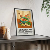 Vietnamese Pho Poster | Kitchen Wall Art | Asian Food Print