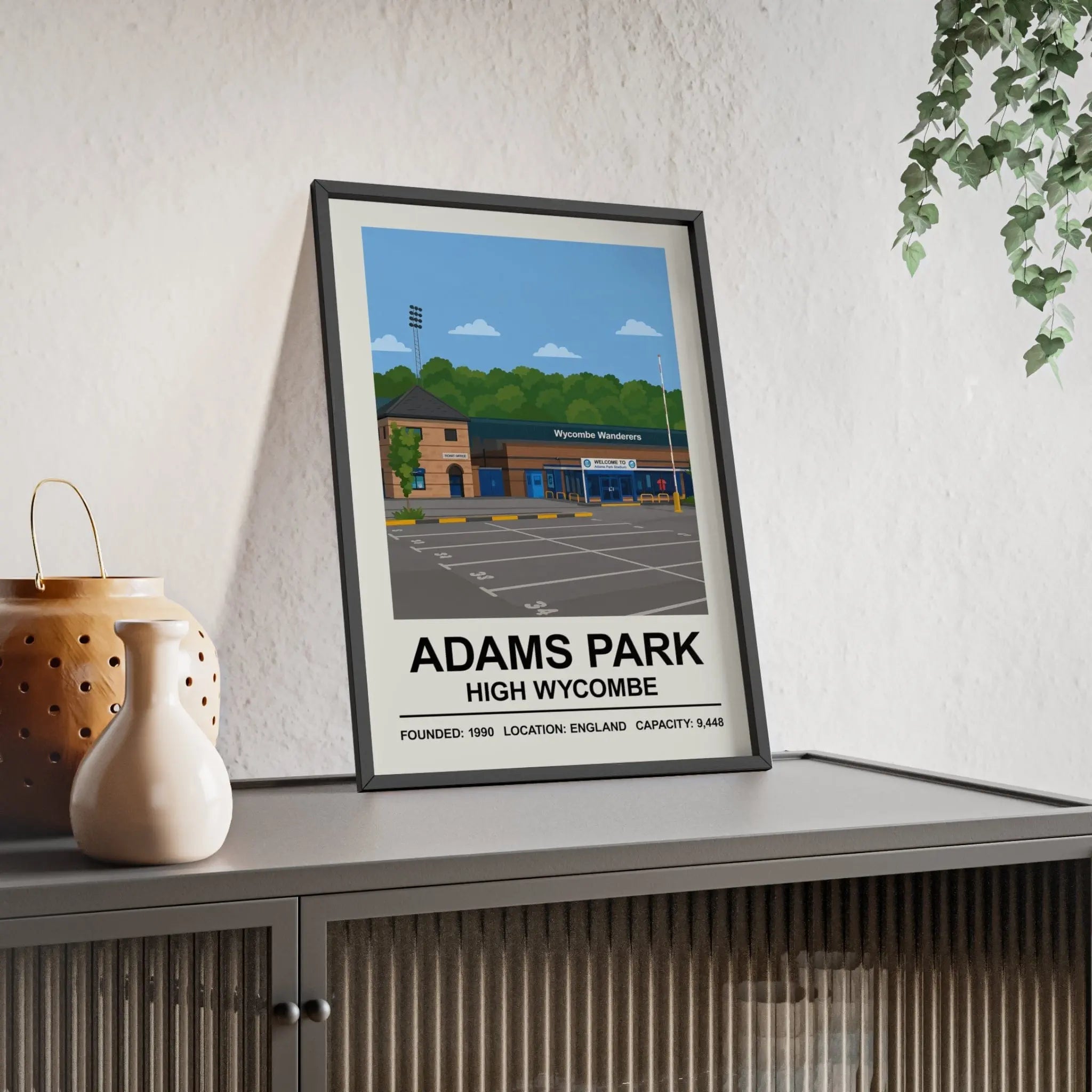 Wycombe Wanderers Adams Park Stadium Print