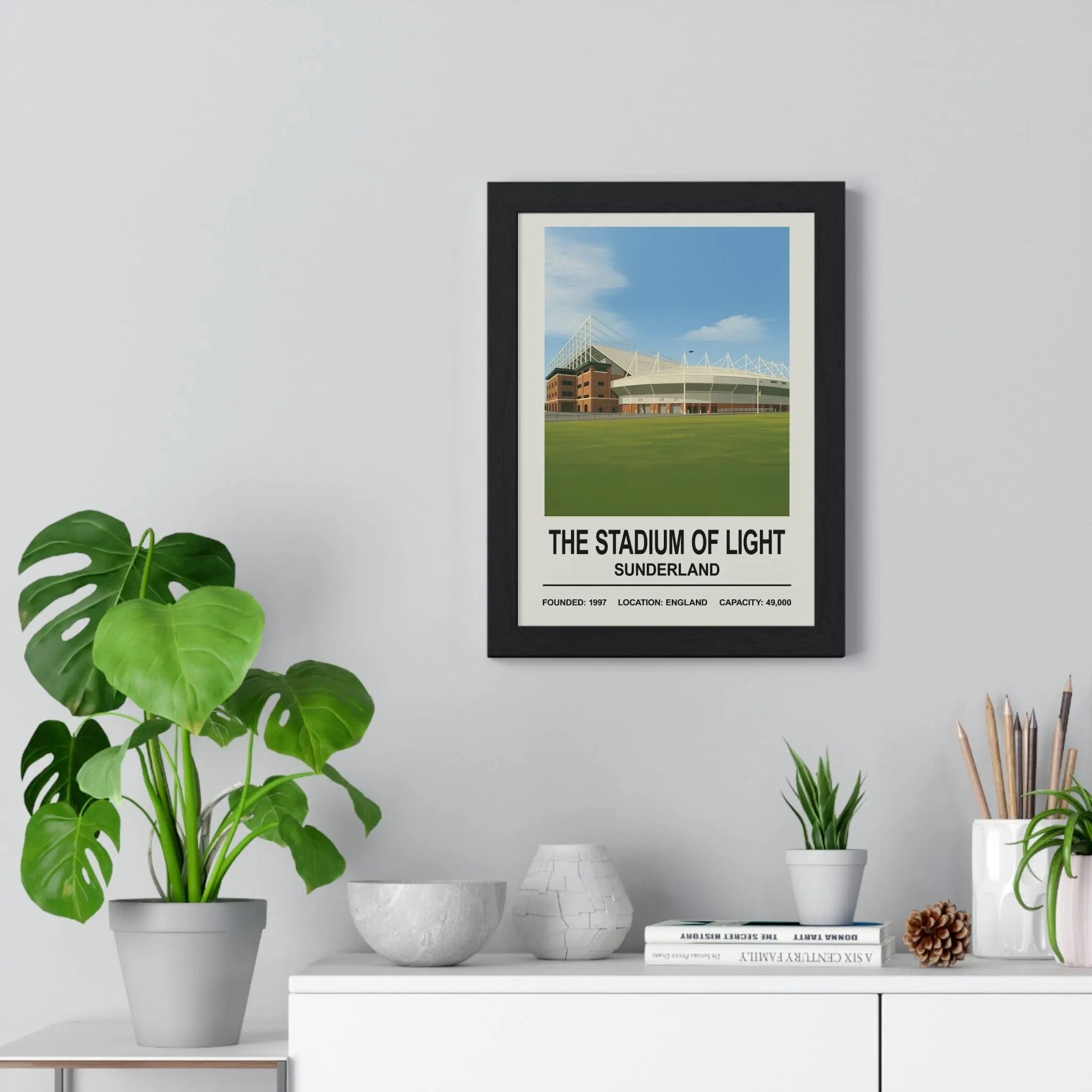 Sunderland The Stadium of Light Stadium Print