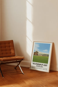 Sunderland The Stadium of Light Stadium Print