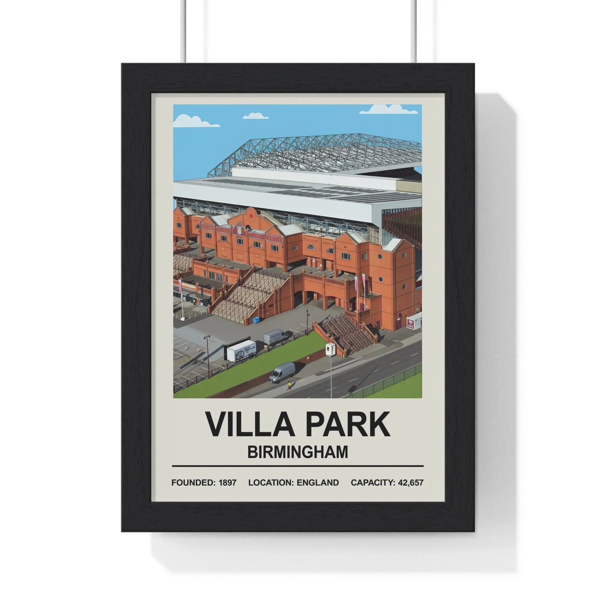 Villa Park Stadium Print