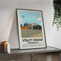 Bournemouth Vitality Stadium Print