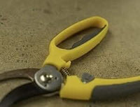 Deluxe Secateurs Yellow Pruners Hand Tool