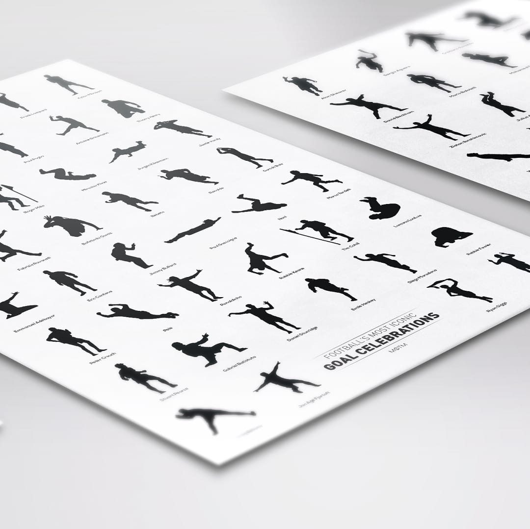 Football's Greatest Goal Celebrations Print