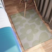 Printed Rug Jardin Design Modern Non-Slip Soft Durable Floor Rug for Living Room Bedroom Office by OLIVIA ROCCO