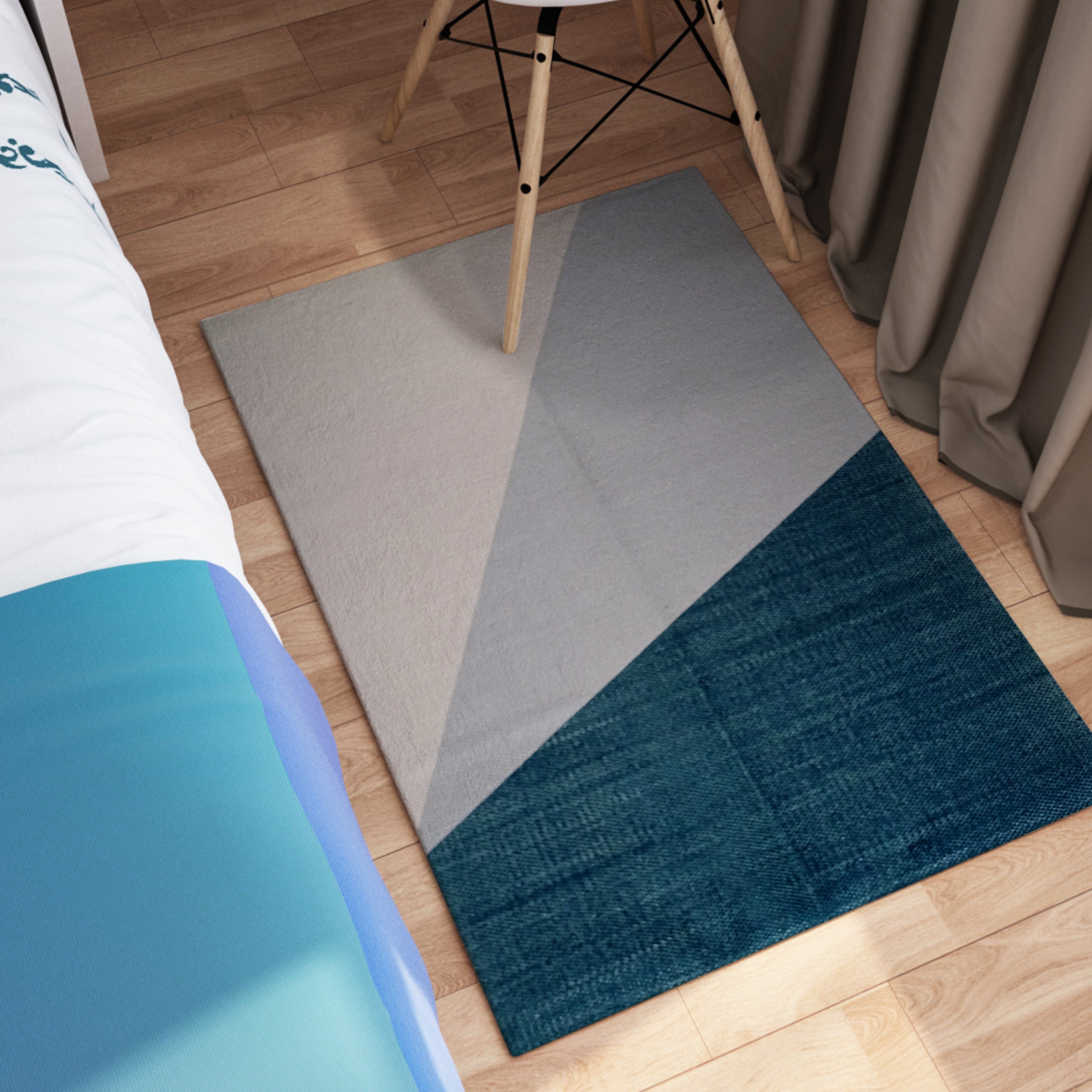 Printed Rug Oslo Design Modern Non-Slip Soft Durable Floor Rug for Living Room Bedroom Office by OLIVIA ROCCO