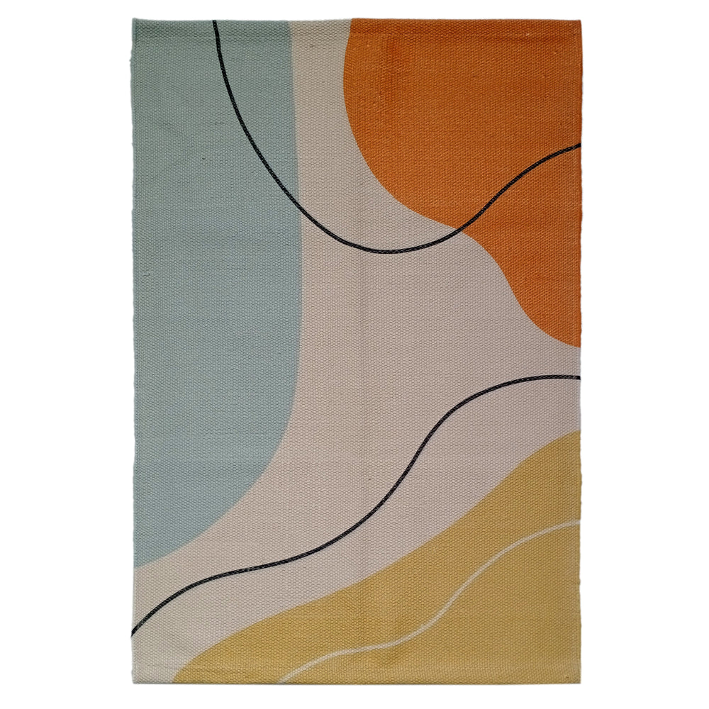 Printed Rug Venus Design Modern Non-Slip Soft Durable Floor Rug for Living Room Bedroom Office by OLIVIA ROCCO