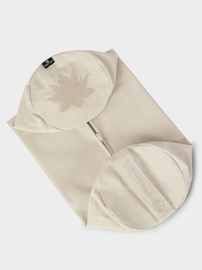 Yoga Studio GOTS Organic Cotton Spare Replacement Bolster Outer Cover