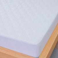 Luxurious White Quilted Mattress Protector for Ultimate Comfort