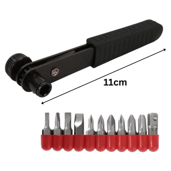 12 Piece Ratchet Screwdriver Set