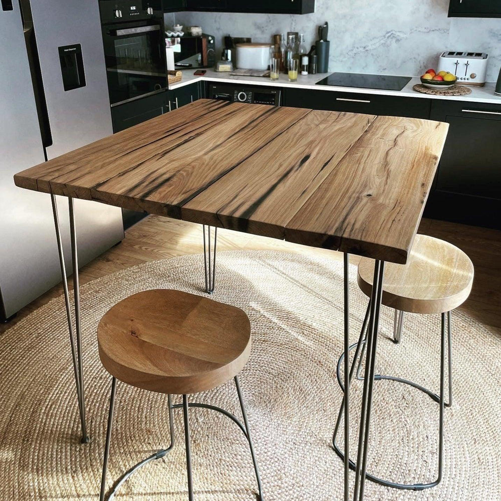 Reclaimed Plymouth Dry Dock Oak Table - Made to Measure