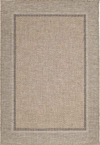 Summer Latte Border Rug – Stylish Indoor/Outdoor Essential
