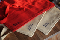 Handloom Cotton Artist Roll – Ruby Red Colour