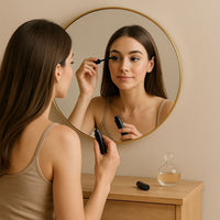 Rei - Round Gold Metal Circle Mirror - 50cm x 50cm