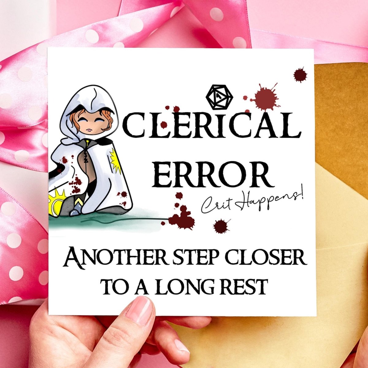 Another Step Closer to a Long Rest – Funny DnD Birthday Card