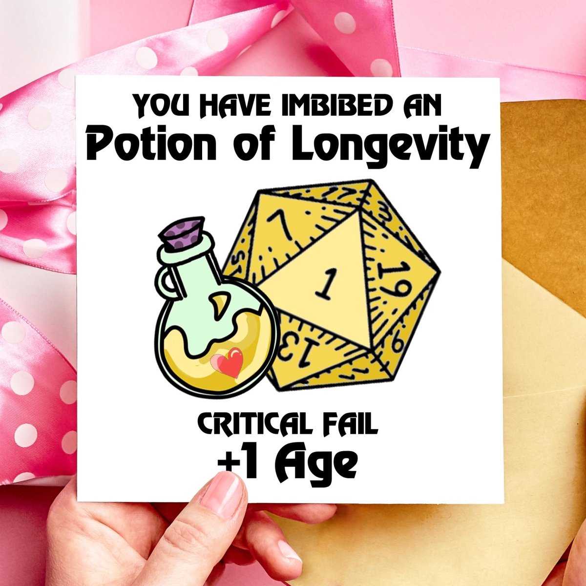 Elixir of Youth DnD Birthday Card