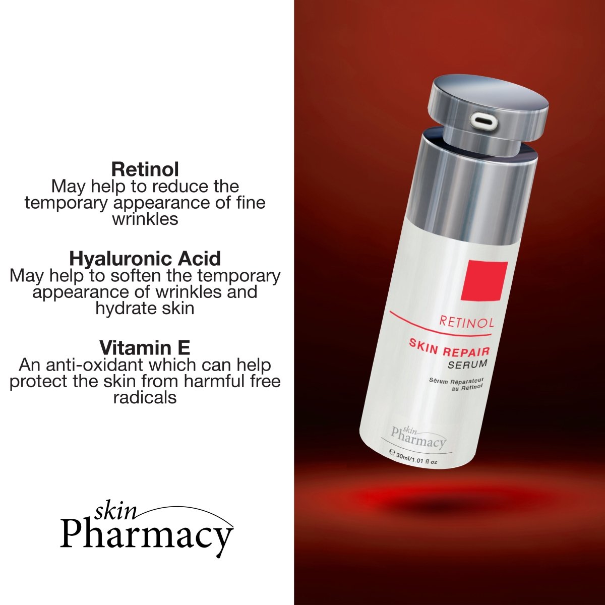 Retinol Skin Repair Serum 30ml+50ml and Night Moisturiser