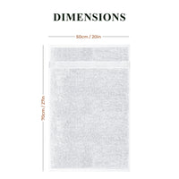 Rhodes Towel White 100% Cotton Hotel Quality Soft Super Absorbent Hand Bath Towels, Sheets & Face Cloths by OLIVIA ROCCO