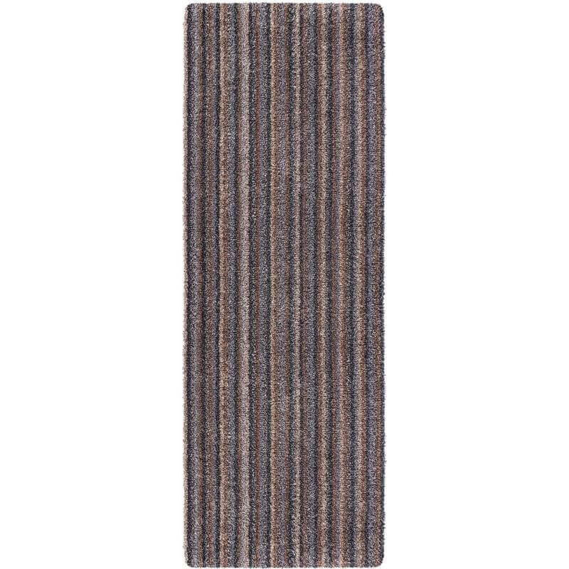 Candy Collection Washable Indoor Mat - Colourful Stripe Design