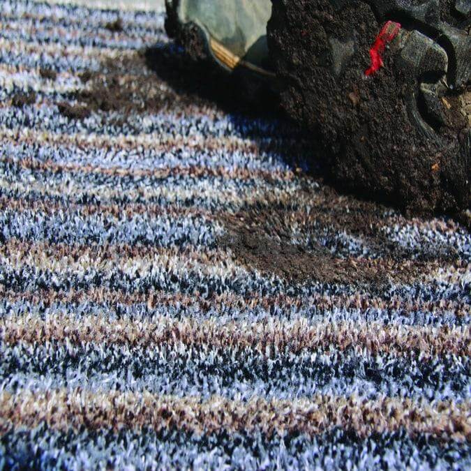 Candy Collection Washable Indoor Mat - Colourful Stripe Design