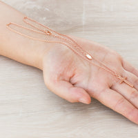 Rose Gold Plated Cross Necklace