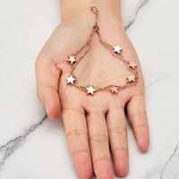 Rose Gold Plated Star Bracelet