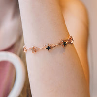 Rose Gold Plated Star Bracelet