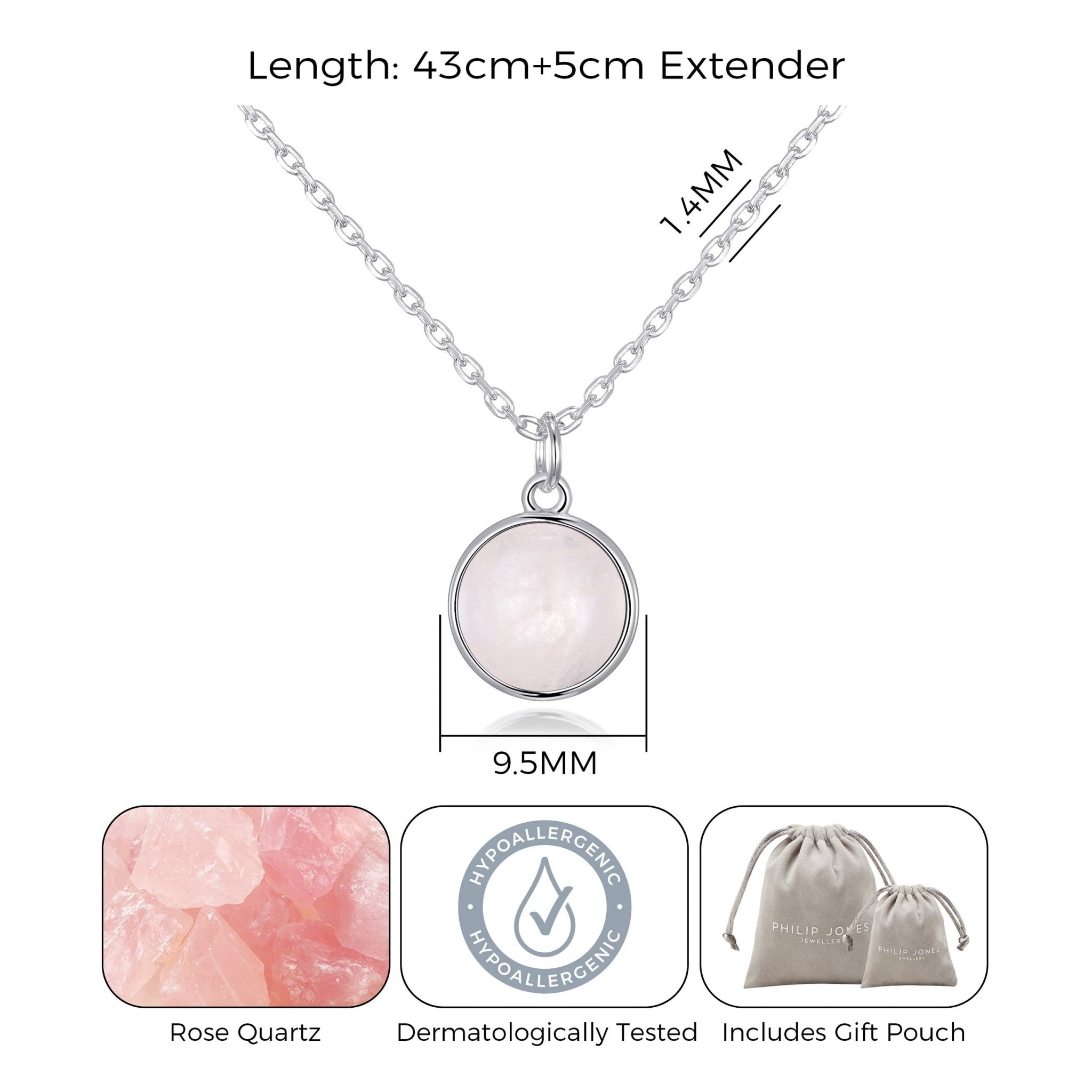 Rose Quartz Necklace