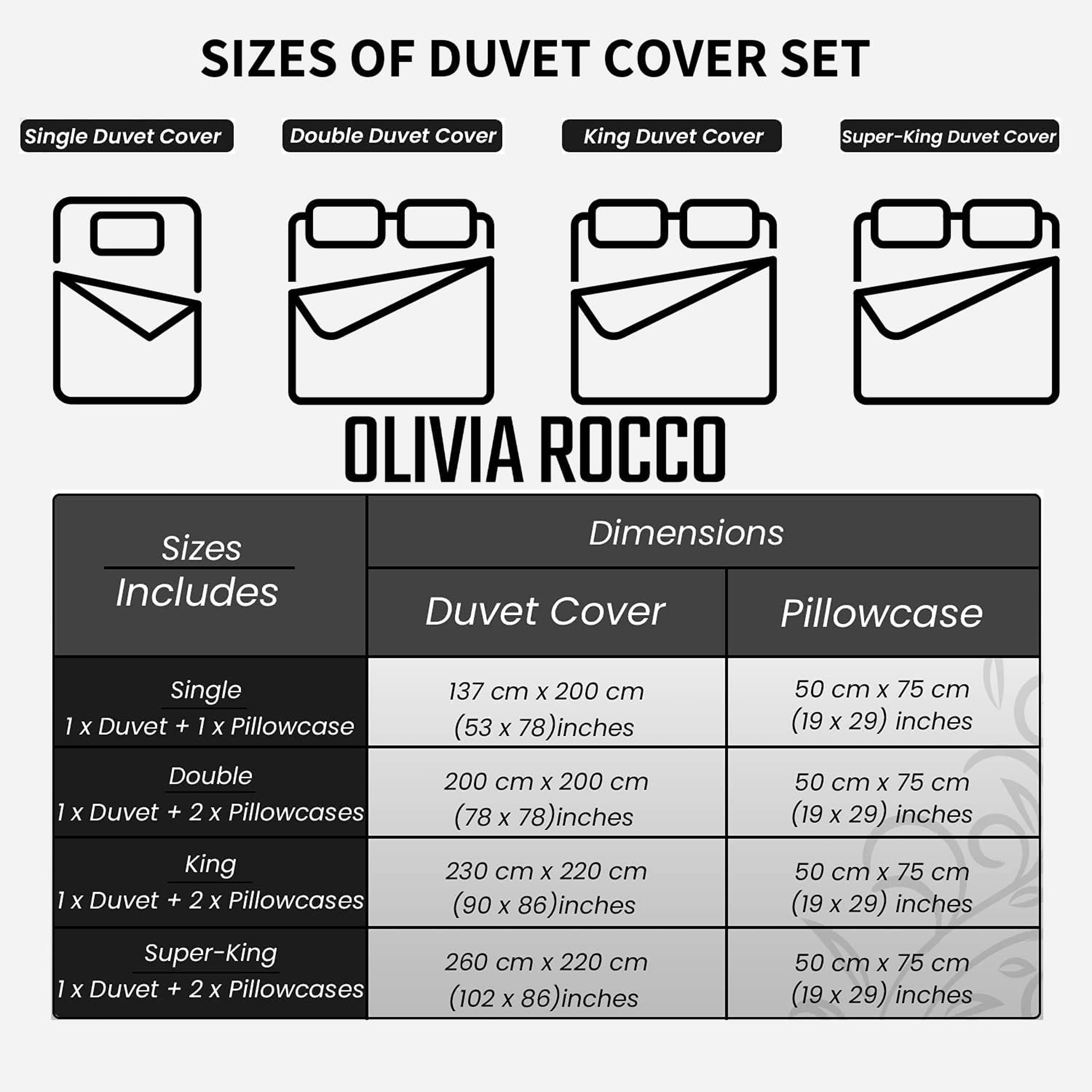 Ruched Grey Microfibre Duvet Cover Set with Pillowcases Ruffle Bedding Super Soft Easy Care Quilt Bed Linen by OLIVIA ROCCO